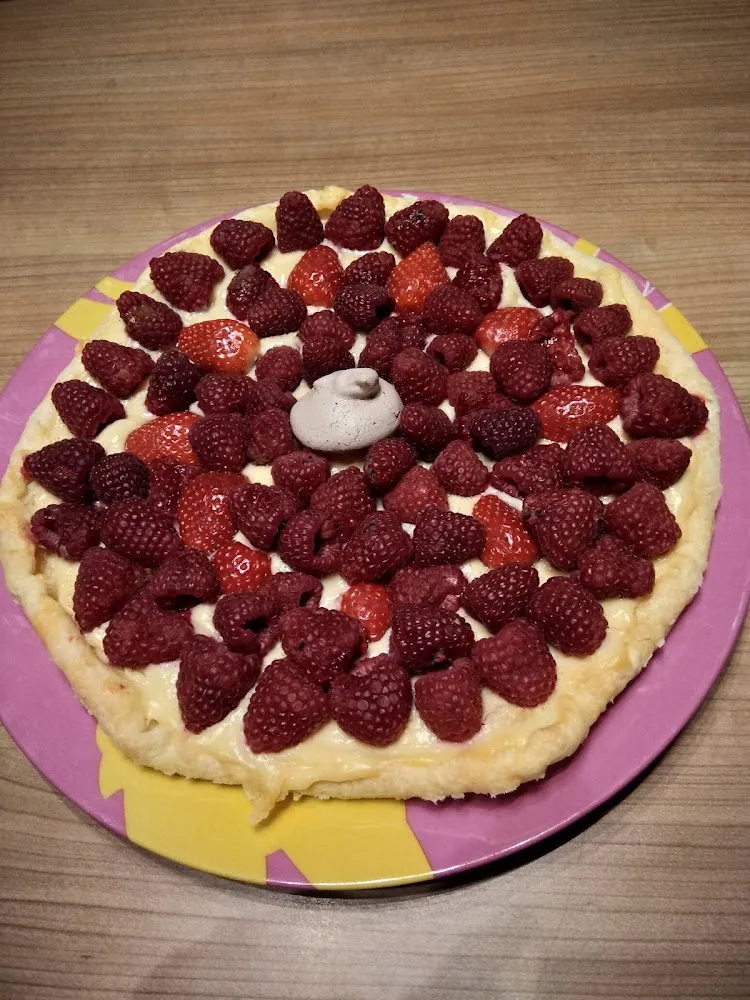 Tarte Aux Framboises Et Fraises